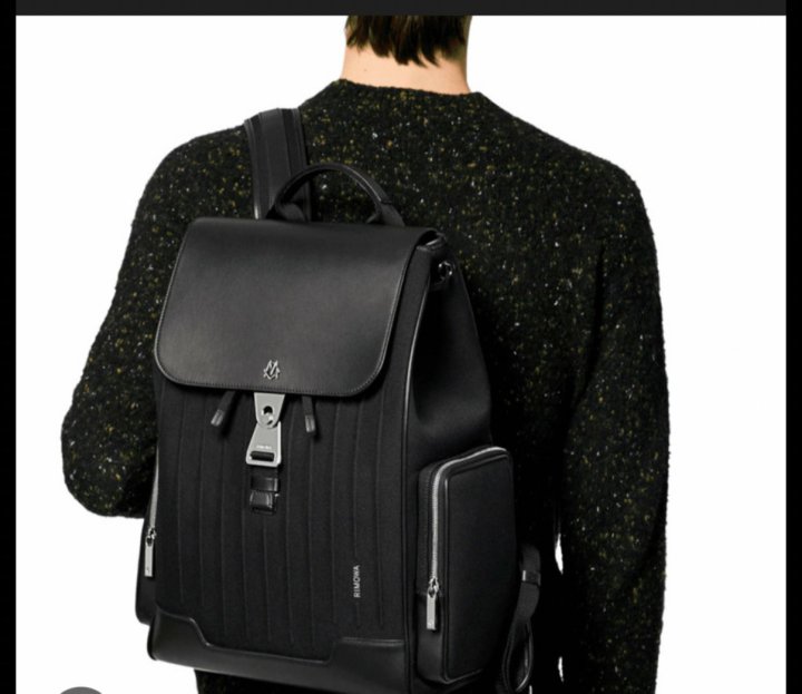 리모와 네버스틸 플랩 백팩