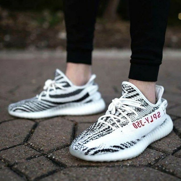 아디다스 이지부스트 350V2 지브라