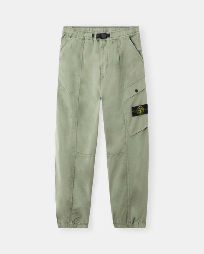 스톤 아일랜드 수피마 코튼 트윌팬츠