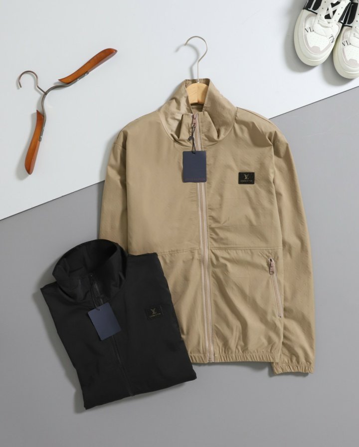 루이비통 모노그램 로고 패치 경량 자켓